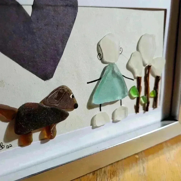 Sea  glass Art - Picture 2 of 2